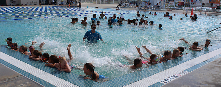 Swim Lesson at South County Regional Park