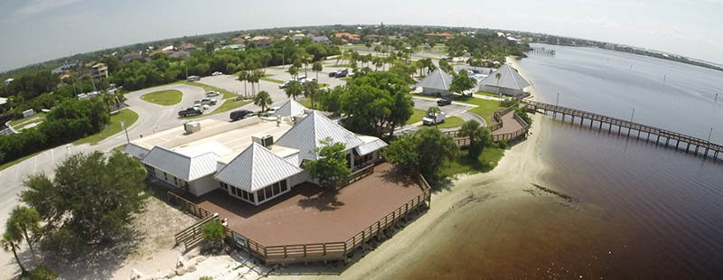 Port Charlotte Beach Recreation Center Aerial