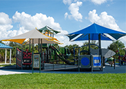 William R. Gaines Jr. Veterans Memorial Park playground